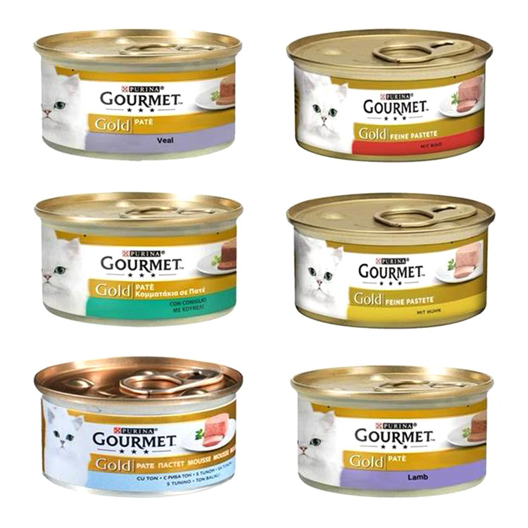 کنسرو گربه گورمت (Gourmet)