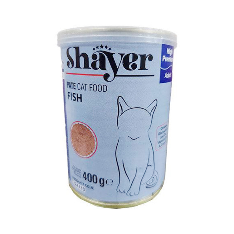 کنسرو گربه شایر با طعم ماهی