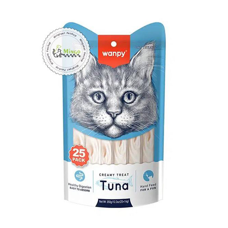 بستنی گربه ونپی با طعم ماهی تن