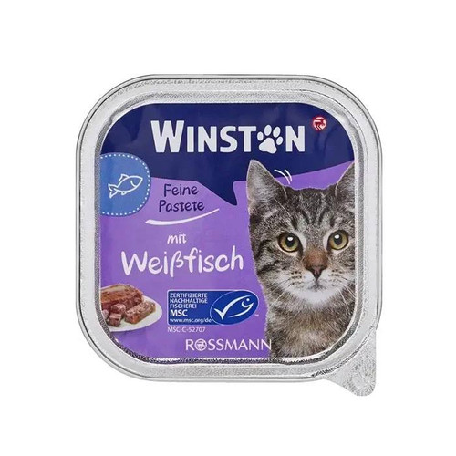 ووم گربه برند وینستون با طعم ماهی